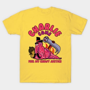 Charlie Bubblegum - Feel My Chewy Justice T-Shirt